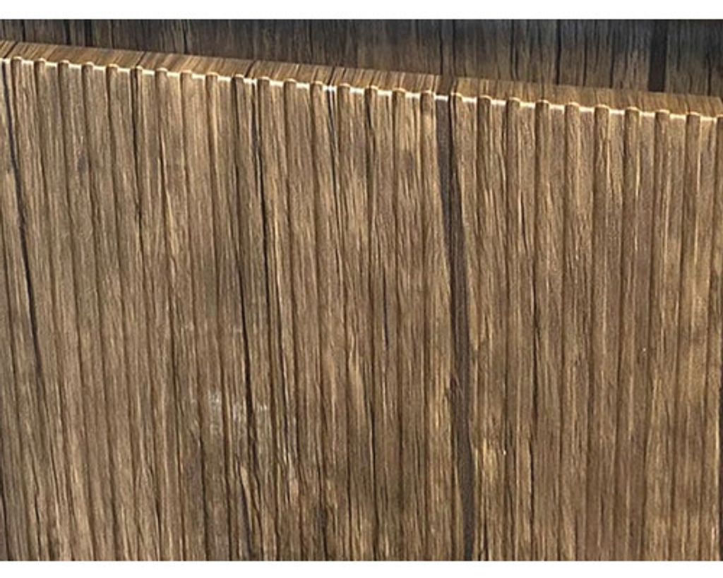 Waschtischunterschrank Sanox Frozen 3D BxHxT 120 x 43 cm x 45 cm Frontfarbe charleston mit Waschtischplatte und Seitenre