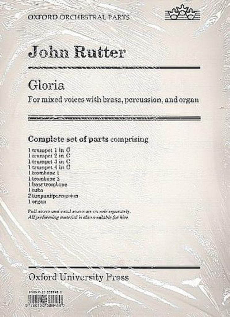 Gloria: Stimmensatz (Blechbläser und Orgel)