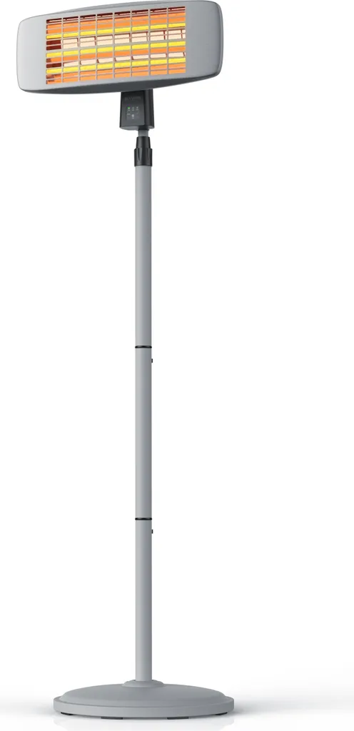 Radiateur de Terrasse Infrarouge Anti-Froid avec Télécommande LED