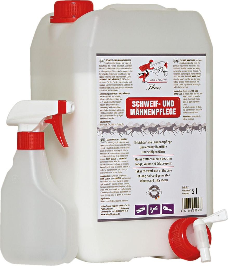Schopf Riders Shine Schweif- und Mähnenpflege - 5 Liter