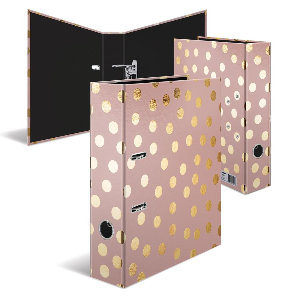 HERMA 7057 HERMA Ordner A4 Dots Productafbeelding 