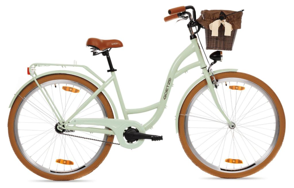 Mestský bicykel Goetze Style 28" – 1 rýchlosť, oceľový rám Obrázok produktu 