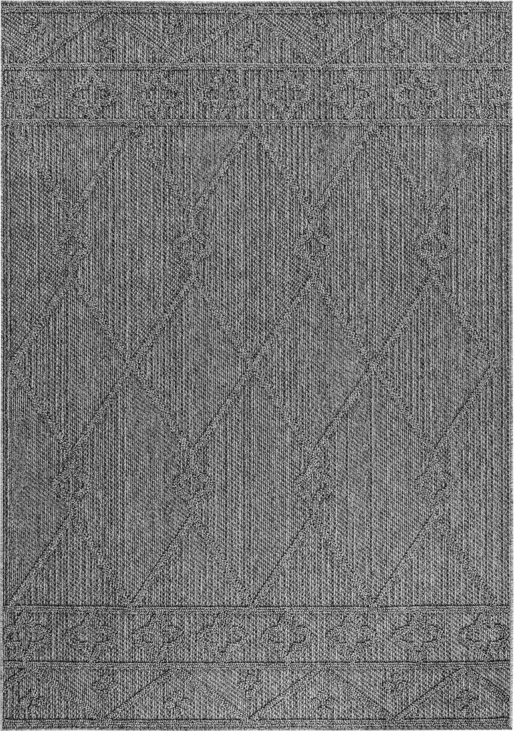 Outdoor Teppich PATARA Grau 140 x 200 cm