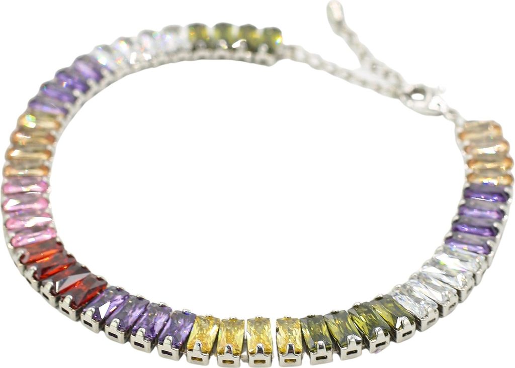 Armband Rainbow Spark edles Armband aus Glassteinen von collezione alessandro