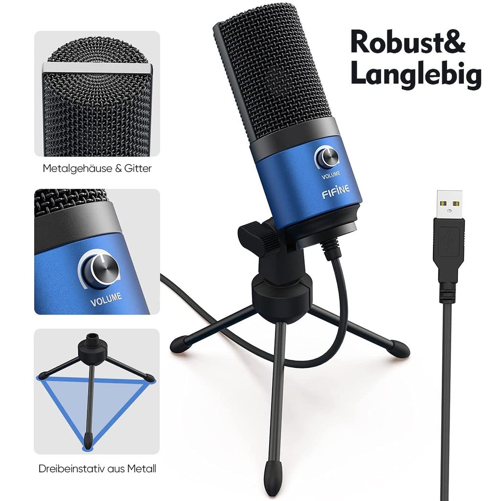2 Mini Microfoni Karaoke Con Cavo Da 3,5 Mm - Compatibili Con Telefono, Laptop E Tablet