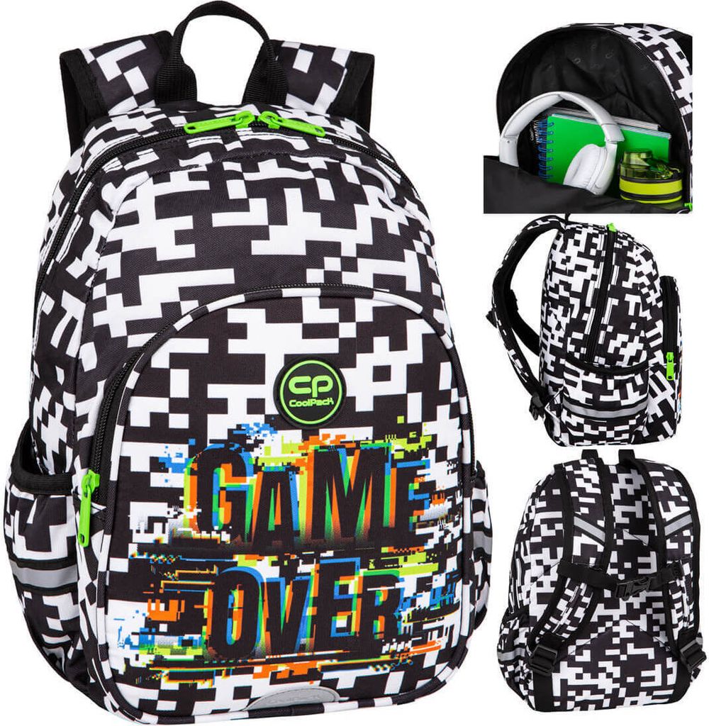 Školní batoh CoolPack Toby Small Game Over 10l s jednou Obrázek produktu 