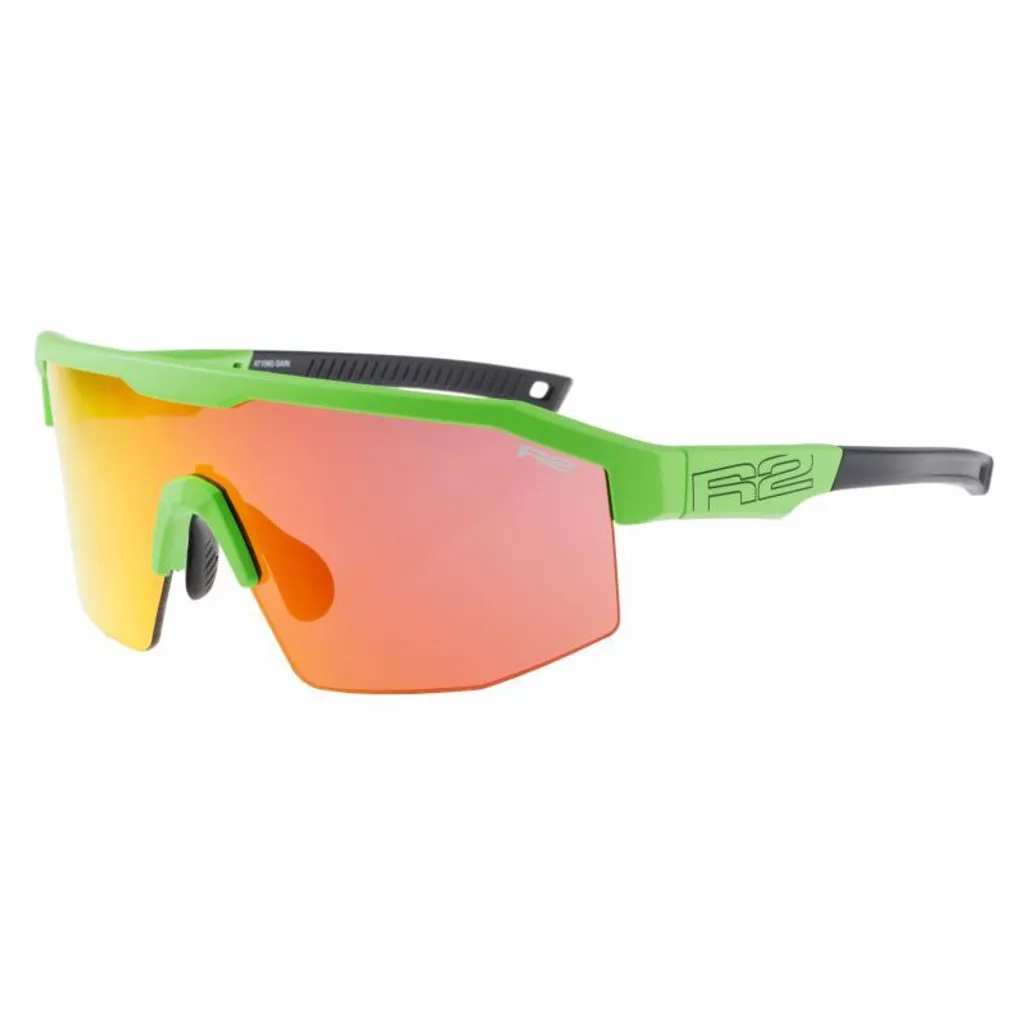 Lunettes de soleil de sport R2 Gain Verre Revo AT108G Vert et Rose