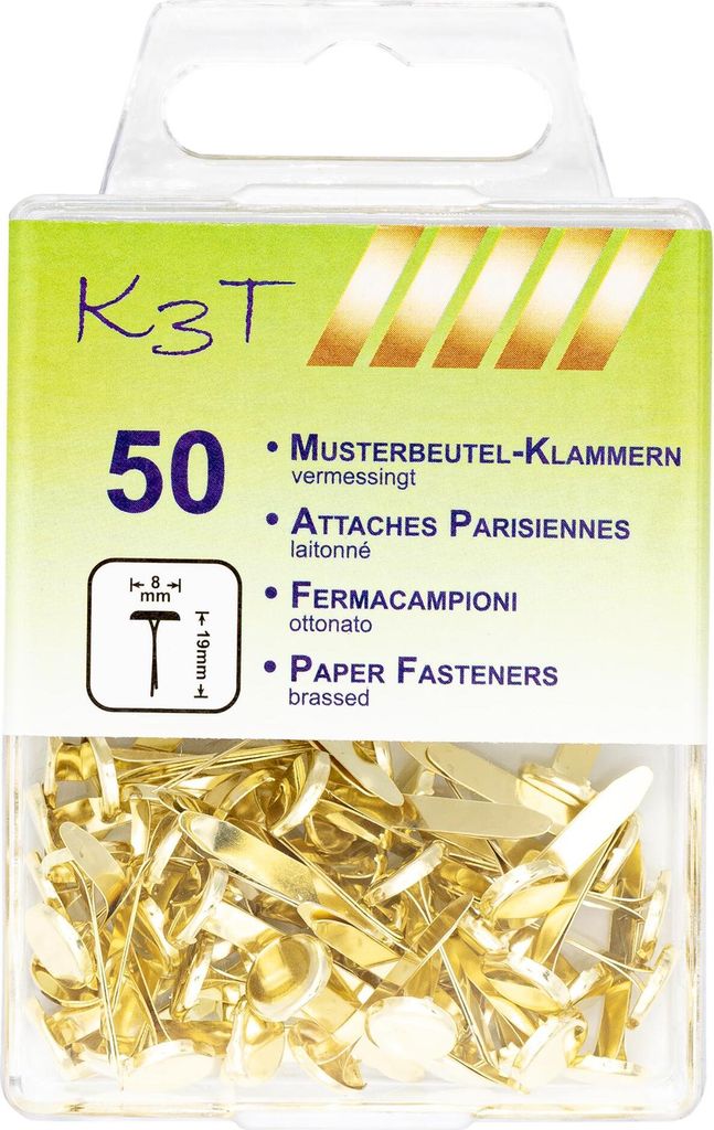 TSI Musterbeutel-Klammern 50 St.