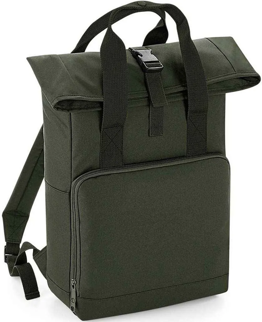 Zaino Bagbase PC4887 Roll Top Olive - Zaino Unisex per Laptop e Viaggi