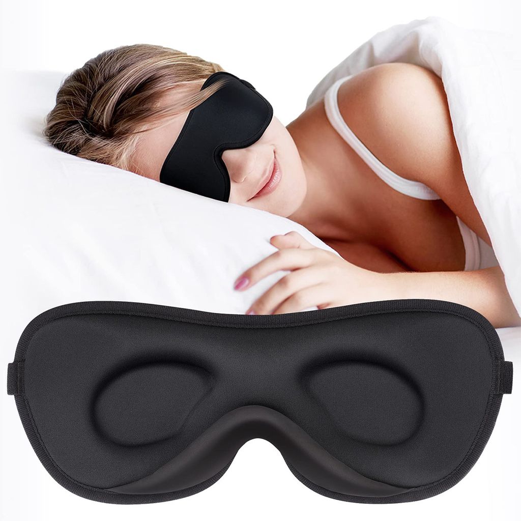 3D Schlafmaske für Seitenschläfer, ultradünn und Produktbild 