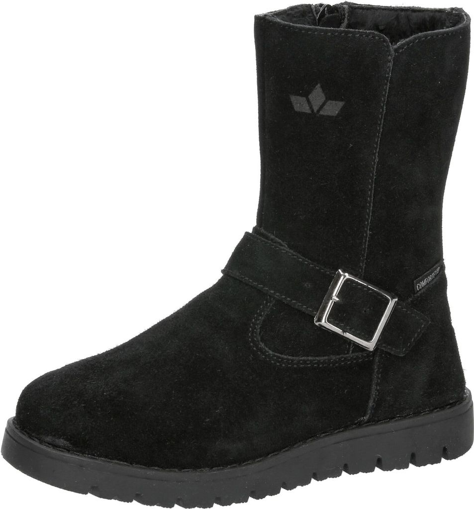 Lico Ballina Mädchen Schaftstiefel in Schwarz, Größe 34
