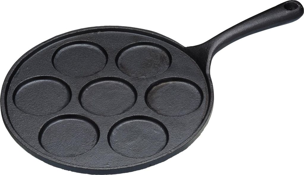 KitchenCraft KCBLINIS fonte sept trous blinis poêle Fonte Image du produit 