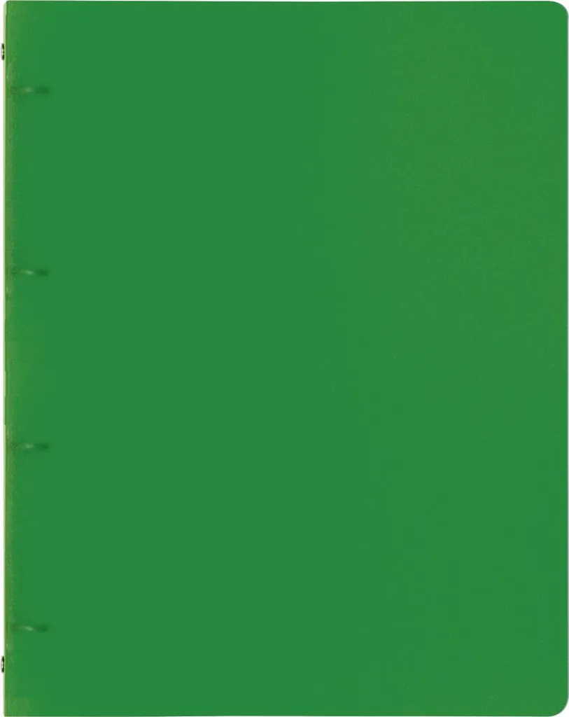 Classeur 4 Anneaux 16mm A4 Vert en Carton Rigide BRUNNEN Lot de 10 Pièces
