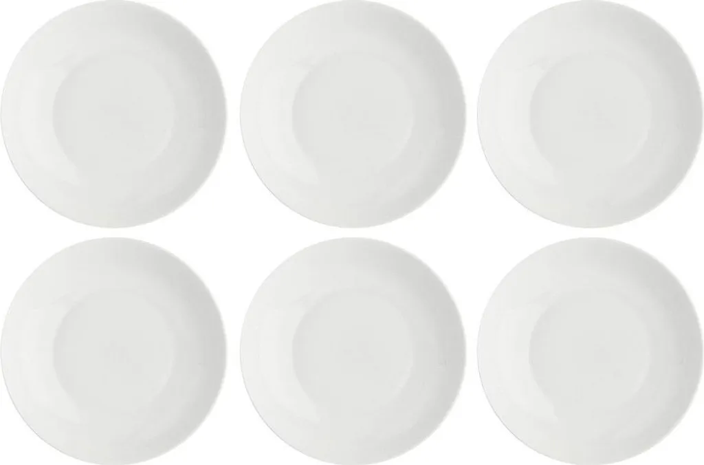 Set 6 Piatti Piani 27cm La Porcellana Bianca P00420001FZ Offerta Online