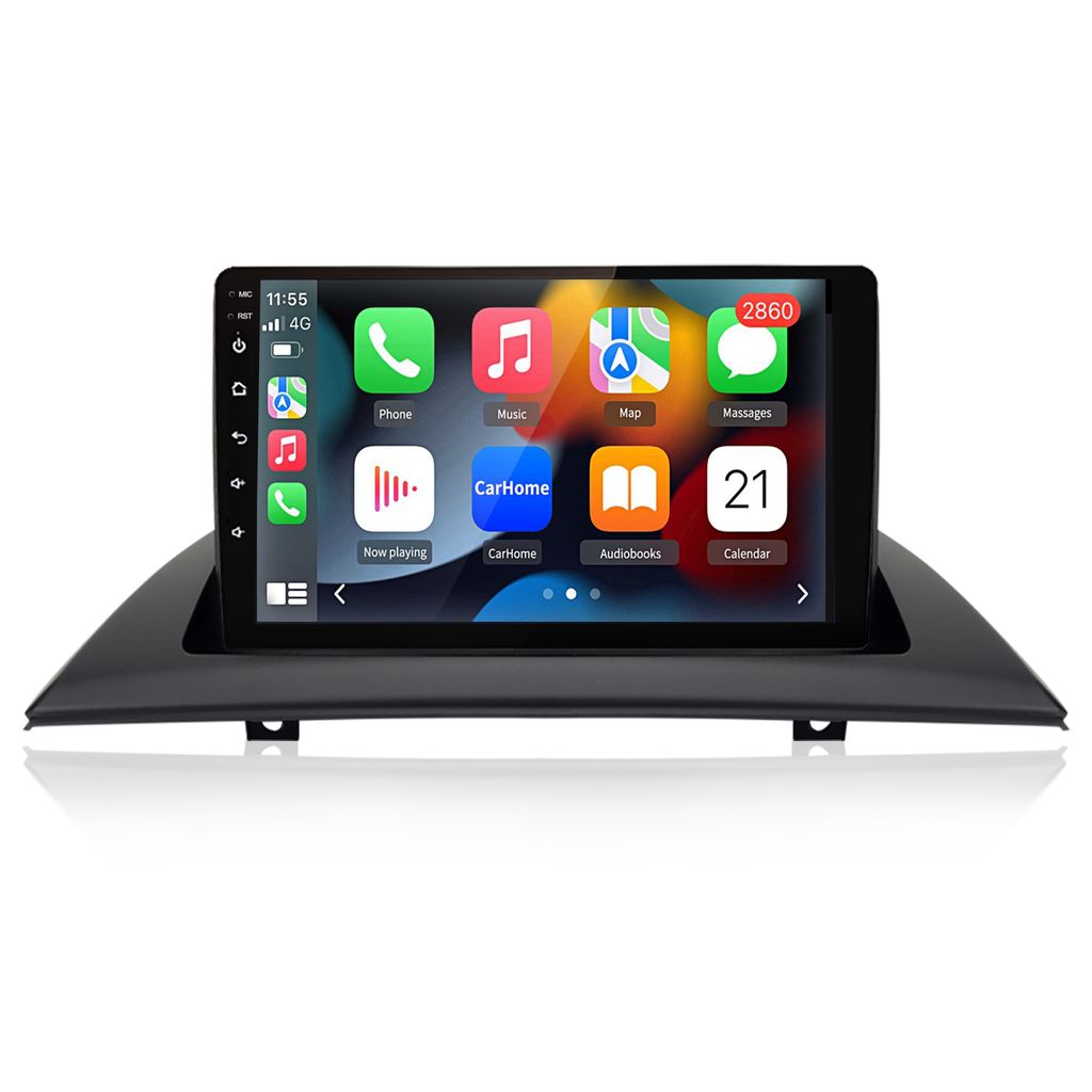 4GB+64GB Carplay 9 Zoll Android13 Autoradio Für BMW X3 E83 2004-2012 GPS 8kern Navi DAB+4Gsim WIFI SWC