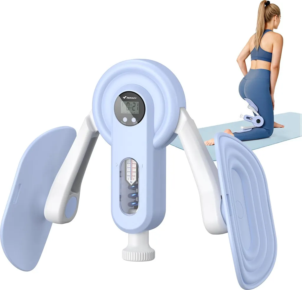 Appareil de Musculation des Cuisses MERACH à Résistance Réglable LED
