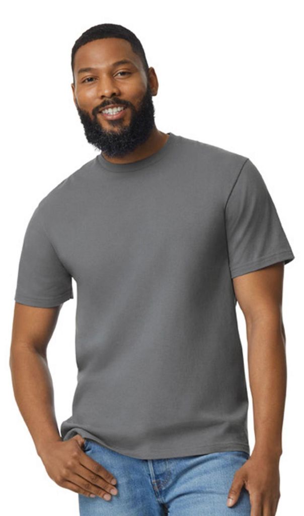 Gildan - "Softstyle" T-Shirt Mittelschwer für Herren/Damen Uni LT597 (XL) (Graphit)