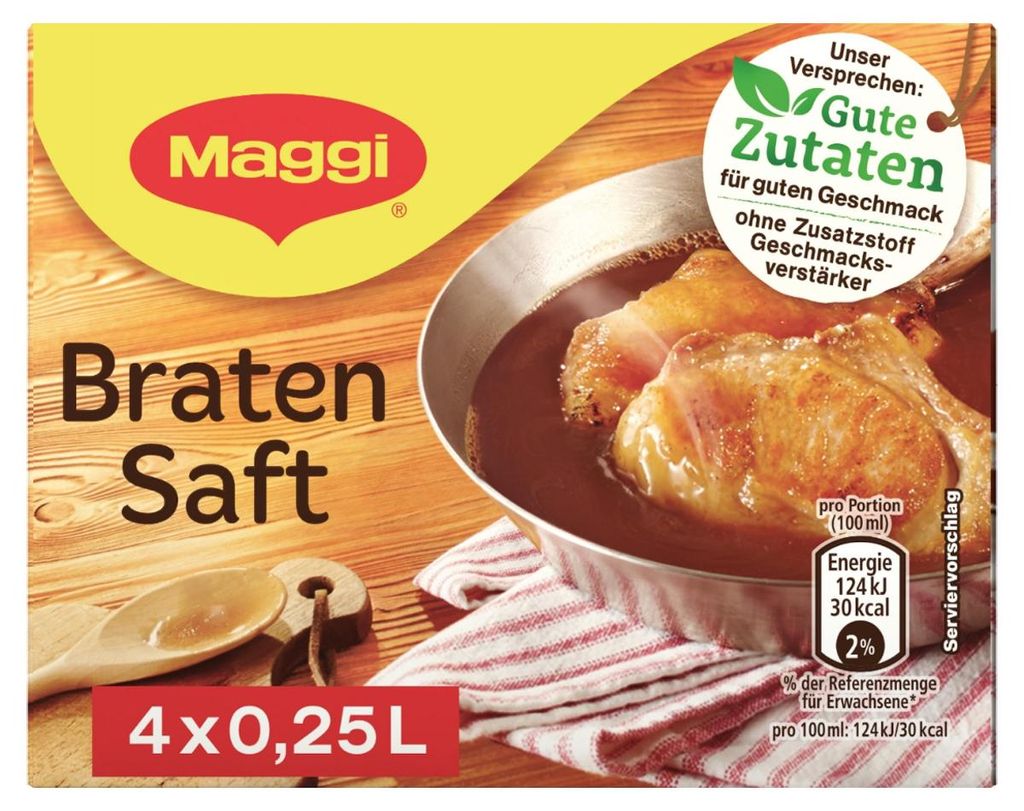 Maggi omáčka na doplnění nebo k masu 72g 4er pro 4x 250ml Obrázek produktu 