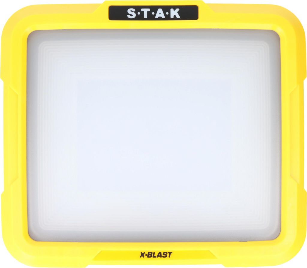 30W LED-Baustrahler X-Blast mit bis zu 2400 Lumen, Powerbank-Funktion, wiederaufladbar, inkl. 12V KFZ-Ladegerät