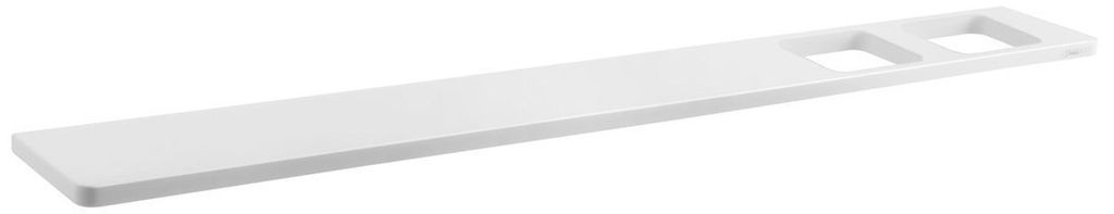 Sapho ABELINE Rockstone-Ablage 800mm, 2 Loch, Weiß matt