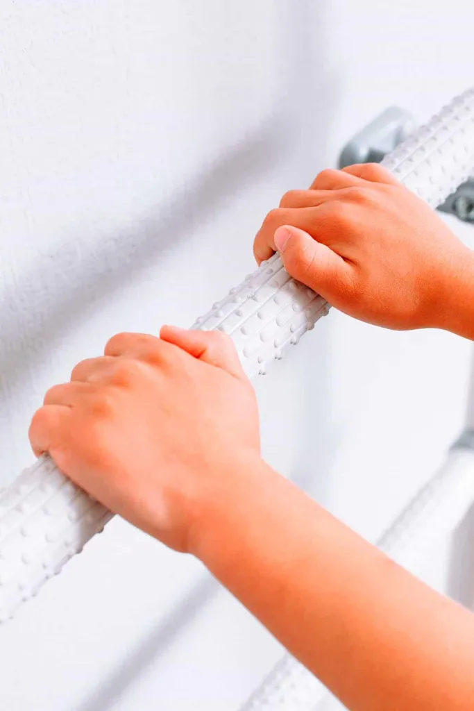 Espalier métallique Next Basic avec barre de traction et dips pour enfant - 11