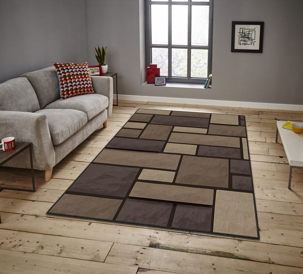 Conceptum Hypnose, Garry- ASR CRPTNGR, Bunt, Kurzflorteppiche, 80 x 140 cm, 100% POLYESTER