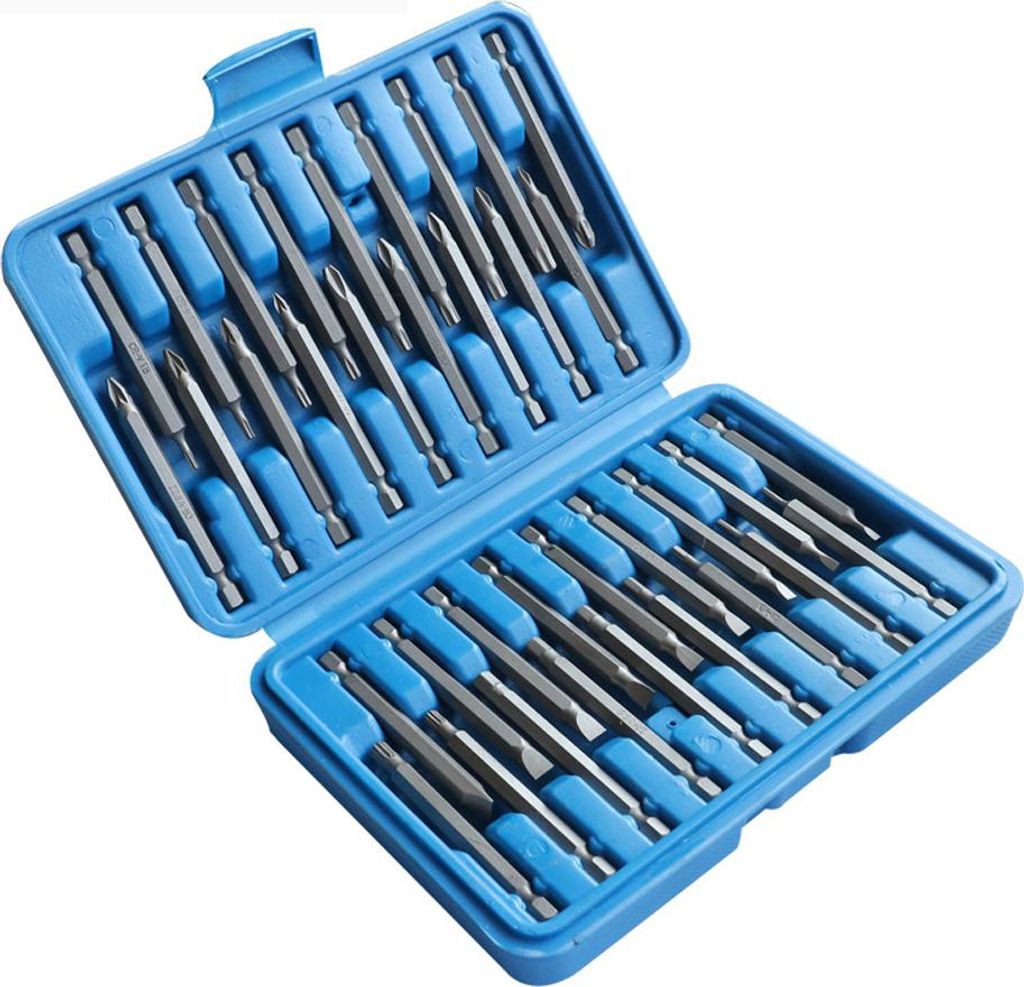 Multifunktionales 75-mm-Bohrerset aus Kohlenstoffstahl, hochharter Handschraubendreher, Mehrzweck-Elektrobohrer-Zubehörset