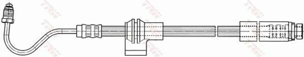Durite de frein TRW PHD561 haute pression OE 1333956 Fiesta V robuste