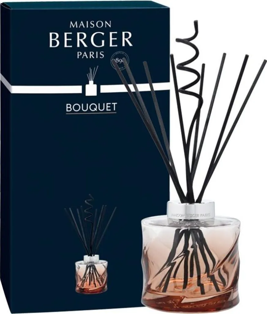 Diffuseur d'arômes Spirale ambre 222 ml - Brume parfumée élégante