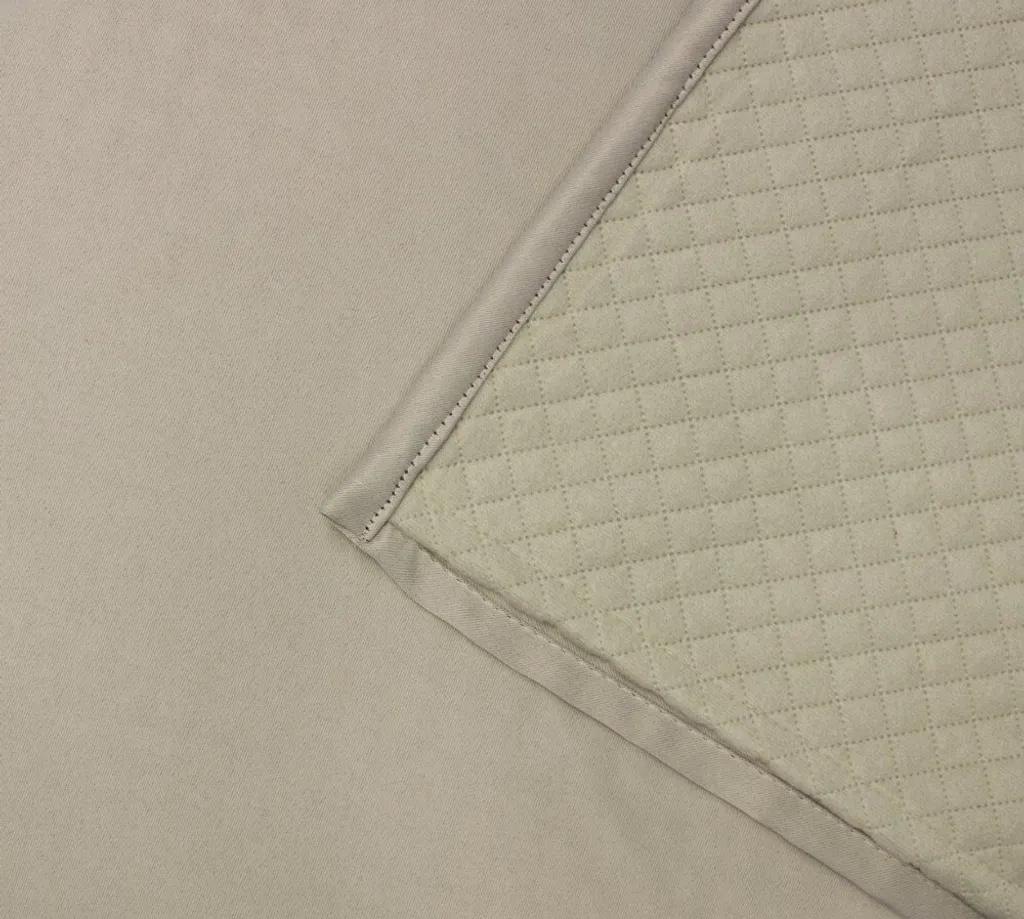 Rideau phonique isolant Acustico 160x135 cm coloris Naturel élégant