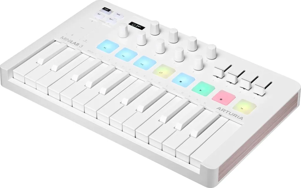 Clavier MIDI USB Arturia MiniLab 3 Blanc 25 Notes pour MAO et Studio - 10