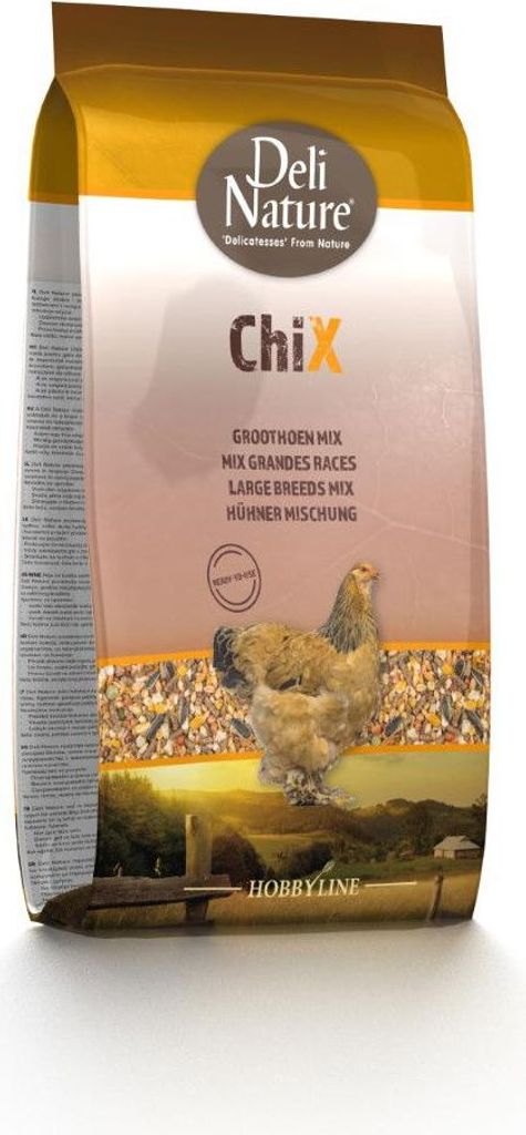 ChiX Große Bantam-Mischung verzehrfertig 4 kg Deli Nature