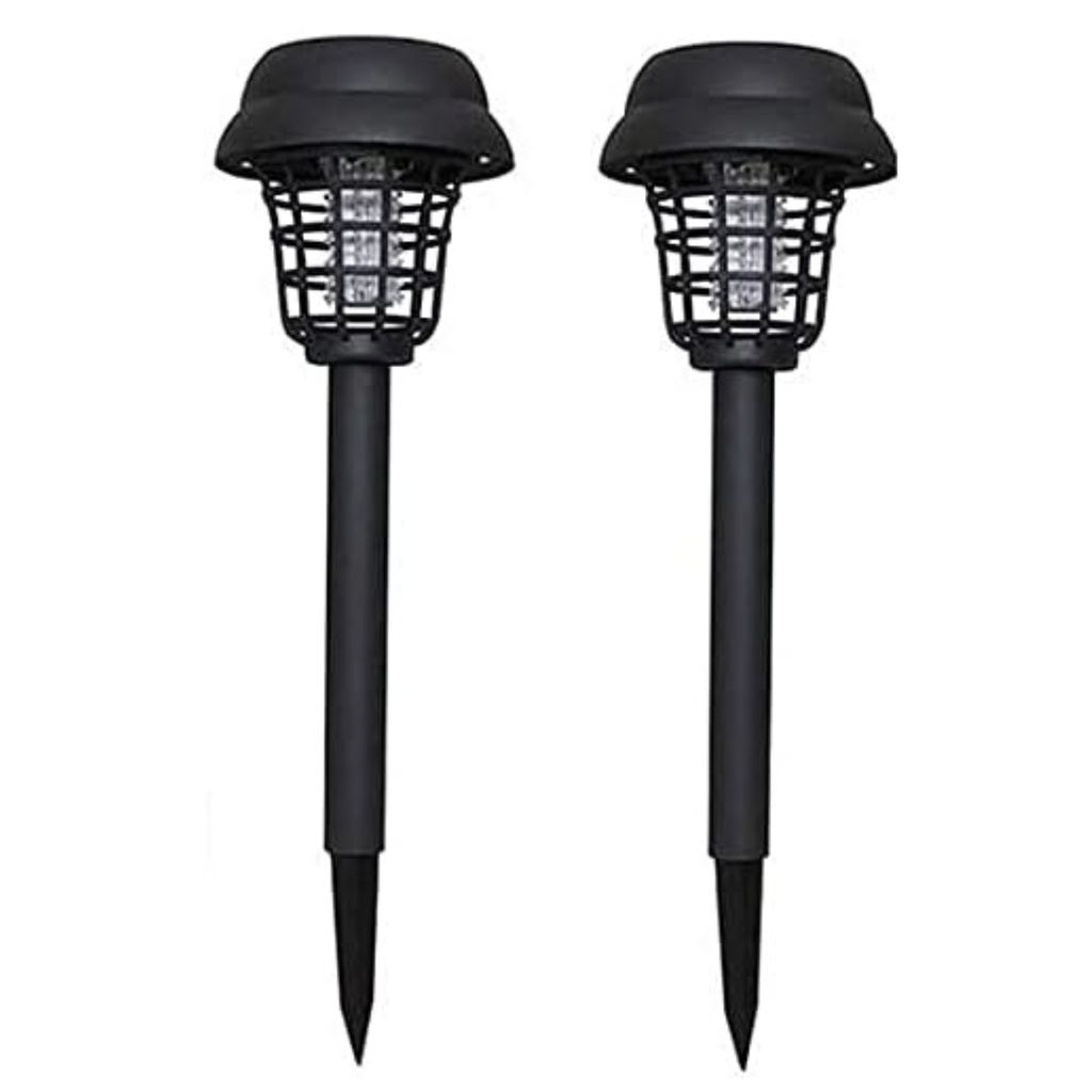2er Set Outdoor UV Licht Mückenschutzlampe, Mückenabwehr Gartenlampe - SOLARBUZZ