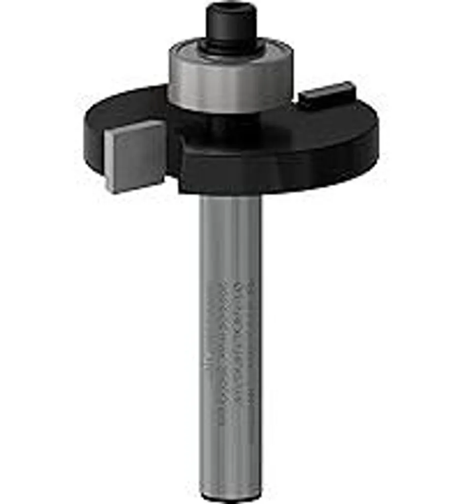 Fresa PRO per Scanalature 1/4" Gambo 1/4" - Acciaio al Tungsteno Alta Precisione