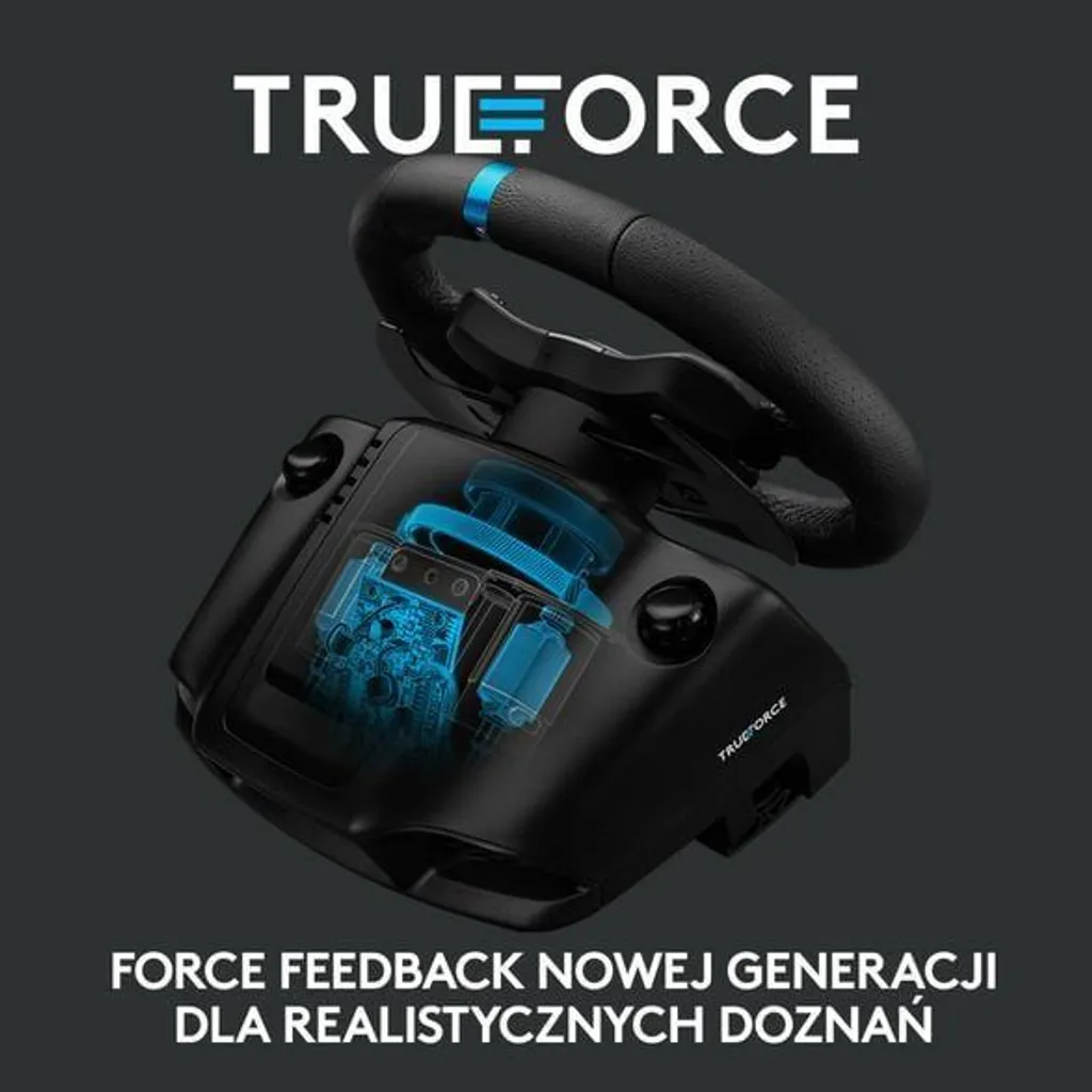 Volant de course Logitech G923 Trueforce de simracing pour Xbox et PC - 32