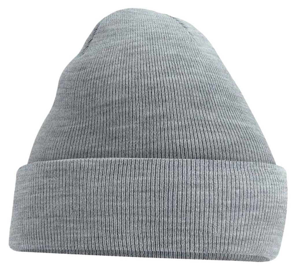 Beechfield - "Original" Mütze Mit Bündchen für Herren/Damen Uni FK1658 (Einheitsgröße) (Asche)