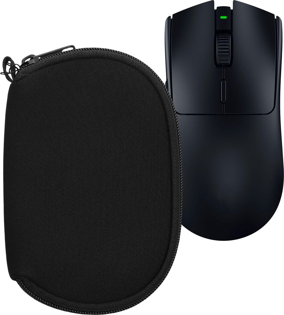 kwmobile Hülle kompatibel mit Razer Viper V3 Pro - Neopren Hülle für PC Mouse Schutzhülle - Computer Maus Tasche - Neopren Tasche für PC-Maus -
