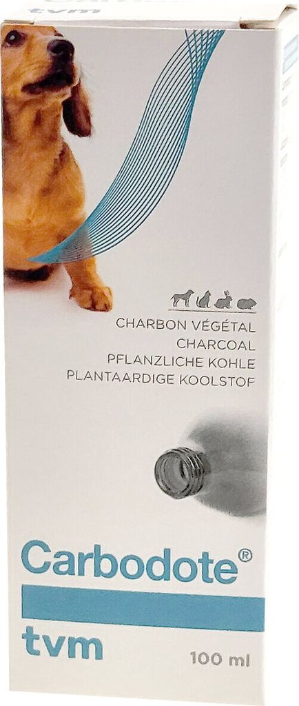 TVM Carbodote Liquid 100 ml | flüssige Kohle für Heimtiere