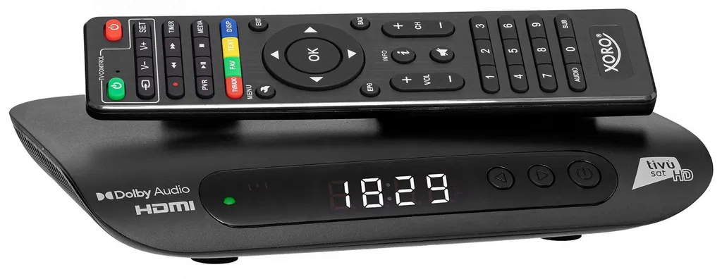 Décodeur TV Satellite Xoro HRS 8830 pour une Réception Full HD Parfaite