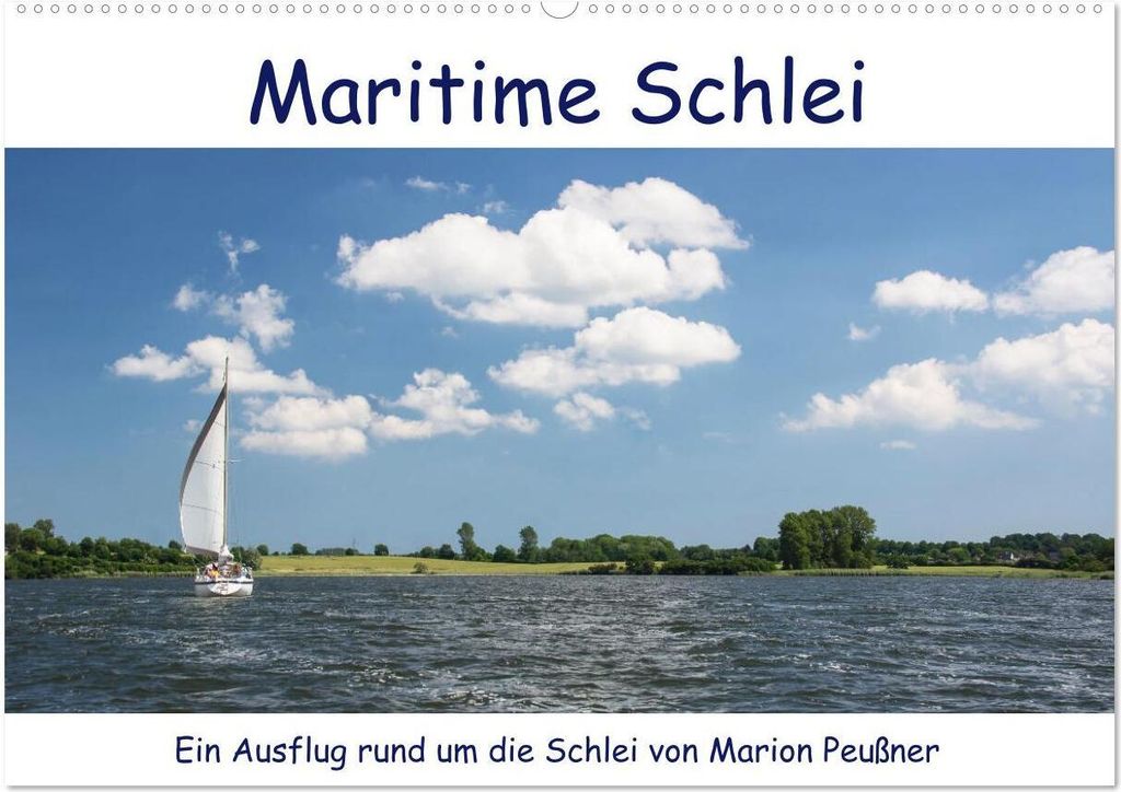 Maritime Schlei (Wandkalender 2026 DIN A2 quer), CALVENDO Monatskalender