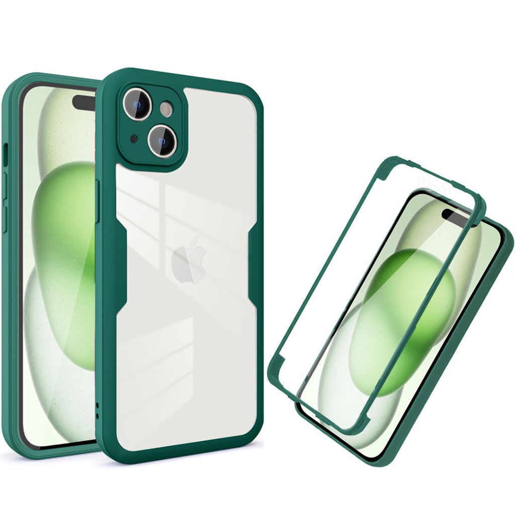 Coque pour iPhone 15, protection complète à 360° avec Image du produit 