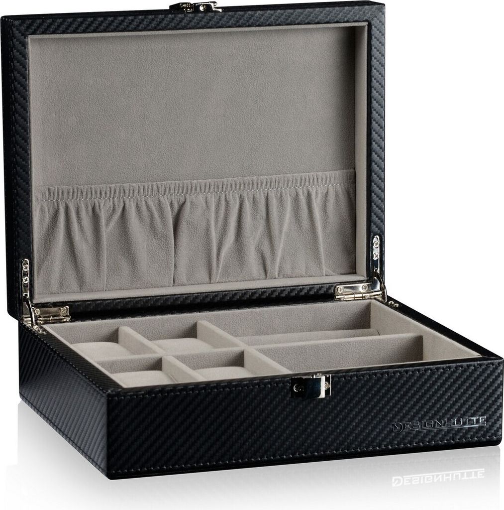 Designhütte - 70005-200 - Schmuck- & Uhrenbox - Dallas - schwarz