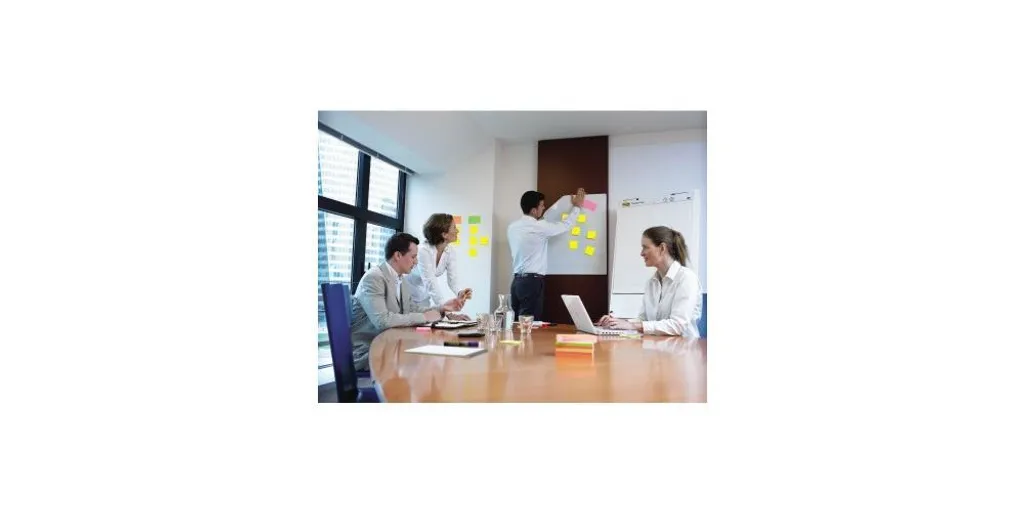 Post-it® SuperSticky 563R Bloc-notes de Réunion Table Top 51x58cm 20f