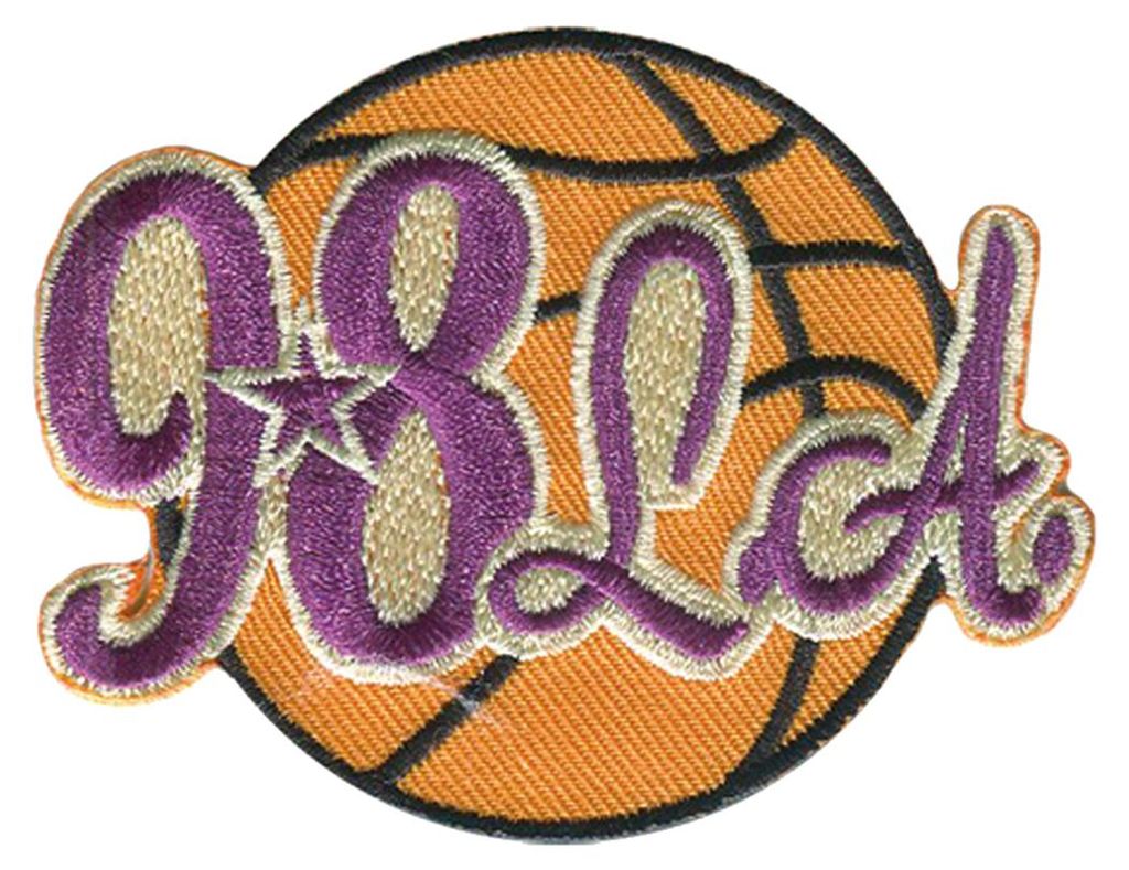 Basketball Los Angeles - nášivka, nažehľovacia nášivka, Obrázok produktu 