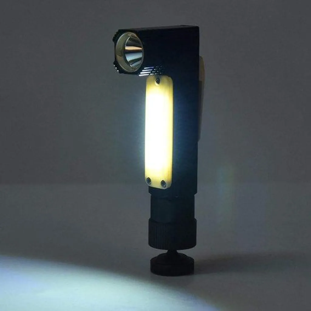 Lampe de travail articulée pour mécanicien avec base aimantée puissante