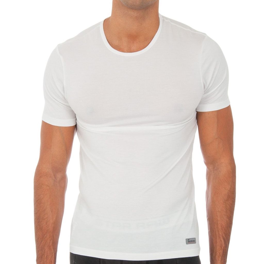 Abanderado Herren-Thermo-Baumwoll-Kurzarm-T-Shirt 041Y
