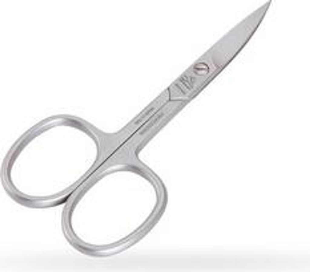 Premax Edelstahl Maniküre Nagelschere - Gebogene Spitze, 9cm