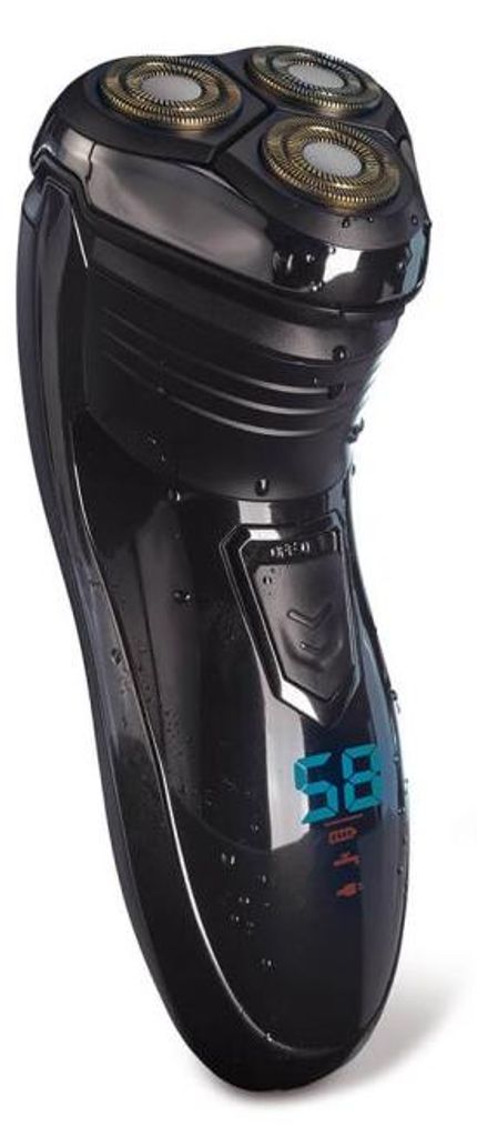 Super Flex Shaver 3D - Titanio, rasoio, lavabile, umido e Immagine del prodotto 