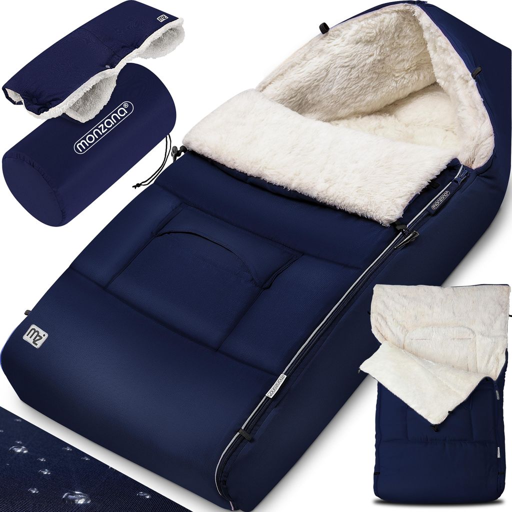 MONZANA® Chancelière universelle avec chauffe-mains pour Image du produit 