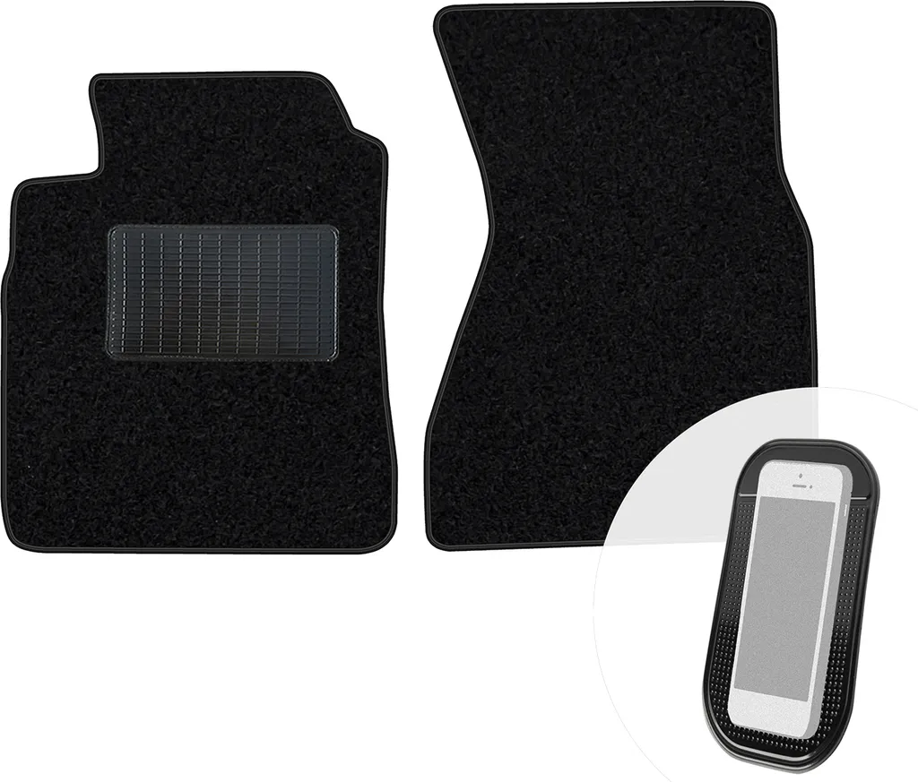 Tappetini Audi A8 D2 1994-2002 Velours Nero - Set 2 Pezzi moto-MOLTICO
